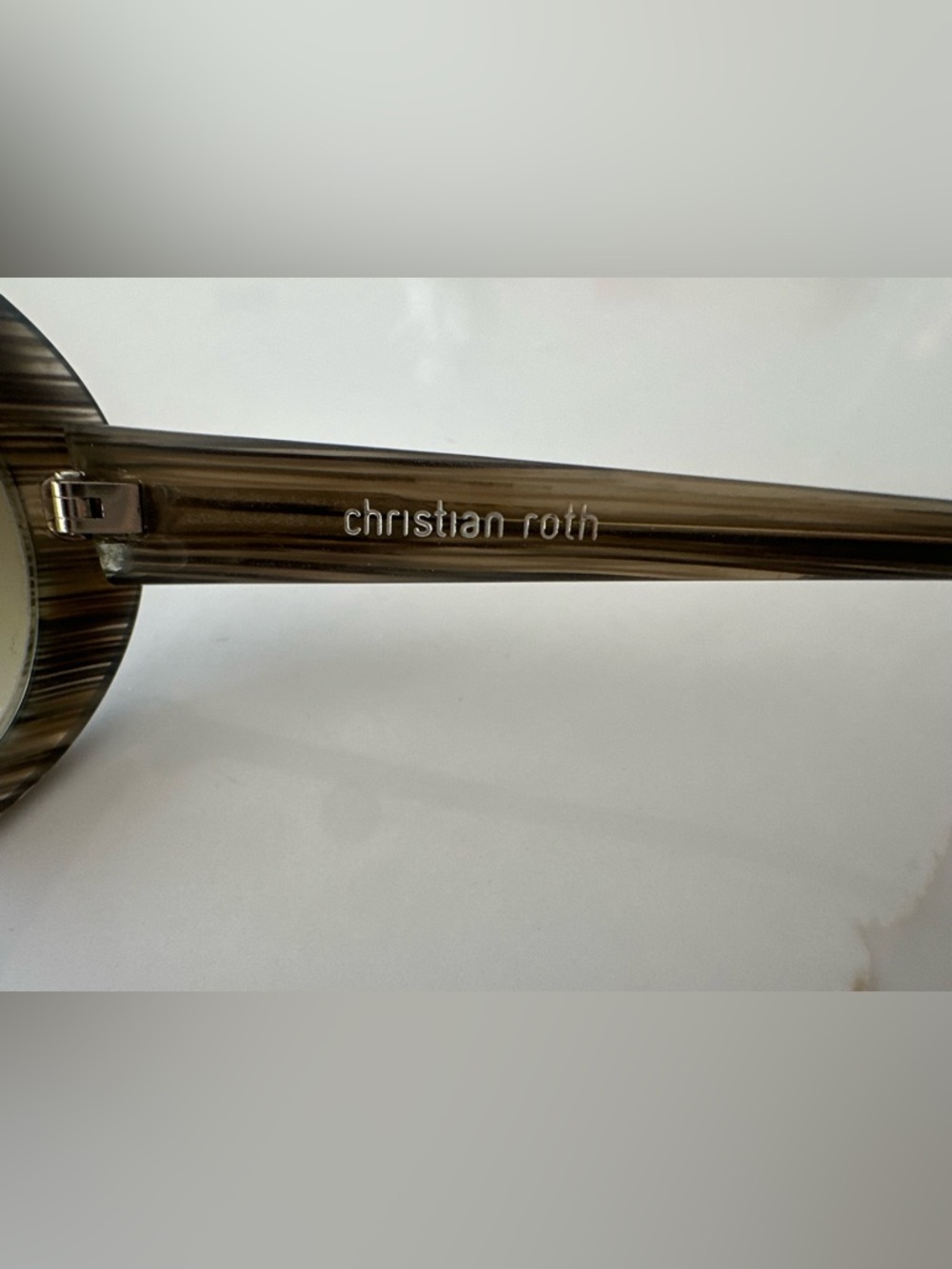 Christian Roth Gradient Oval Sunglasses - Picture 5 of 8